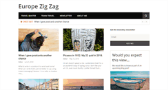 Desktop Screenshot of europezigzag.com